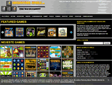 Tablet Screenshot of highscore-spiele.de